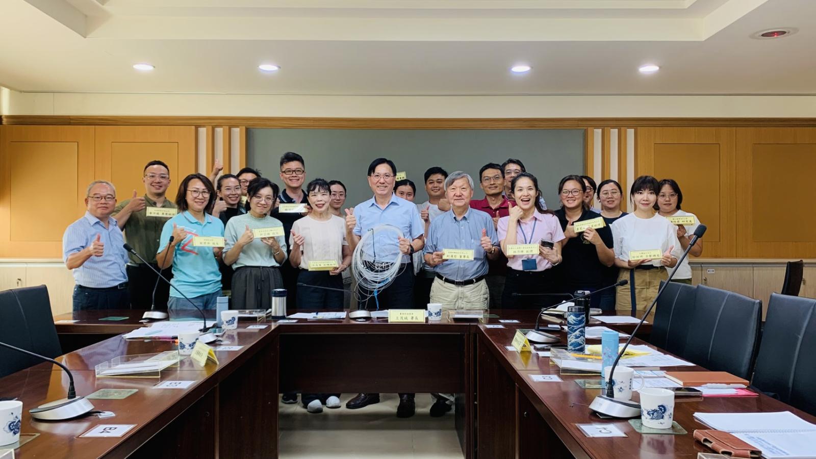 漁業署媒合企業參與延繩釣漁具回收再利用