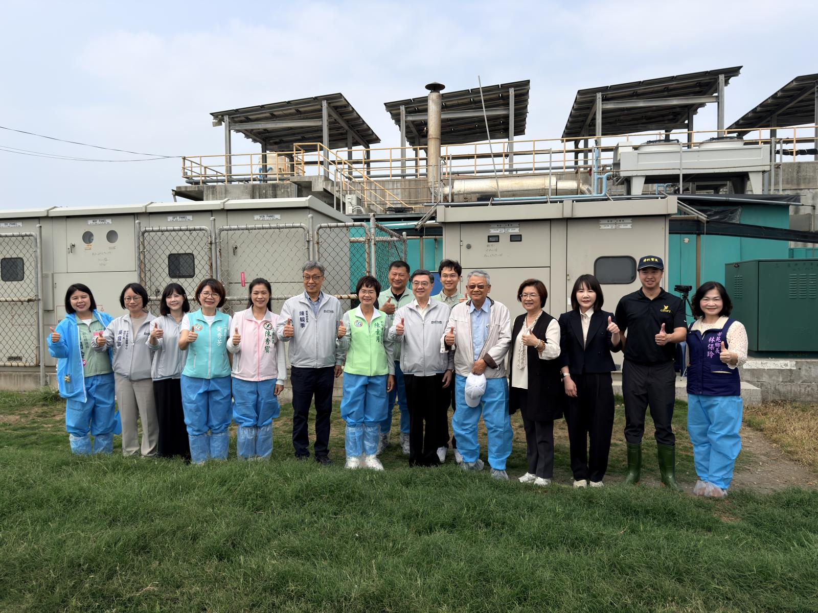 卓揆訪視智慧化養豬場